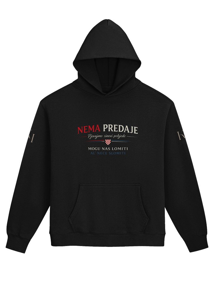 NEMA PREDAJE,SINOVI POBJEDE - MAJICA SA KAPULJAČOM ; HUDICA product image (1)