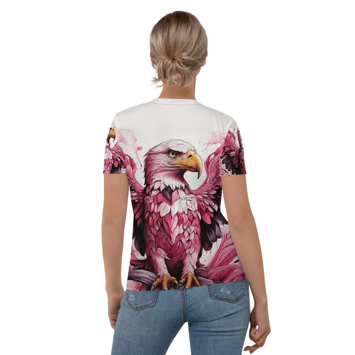 Pink eagle art product image (2)