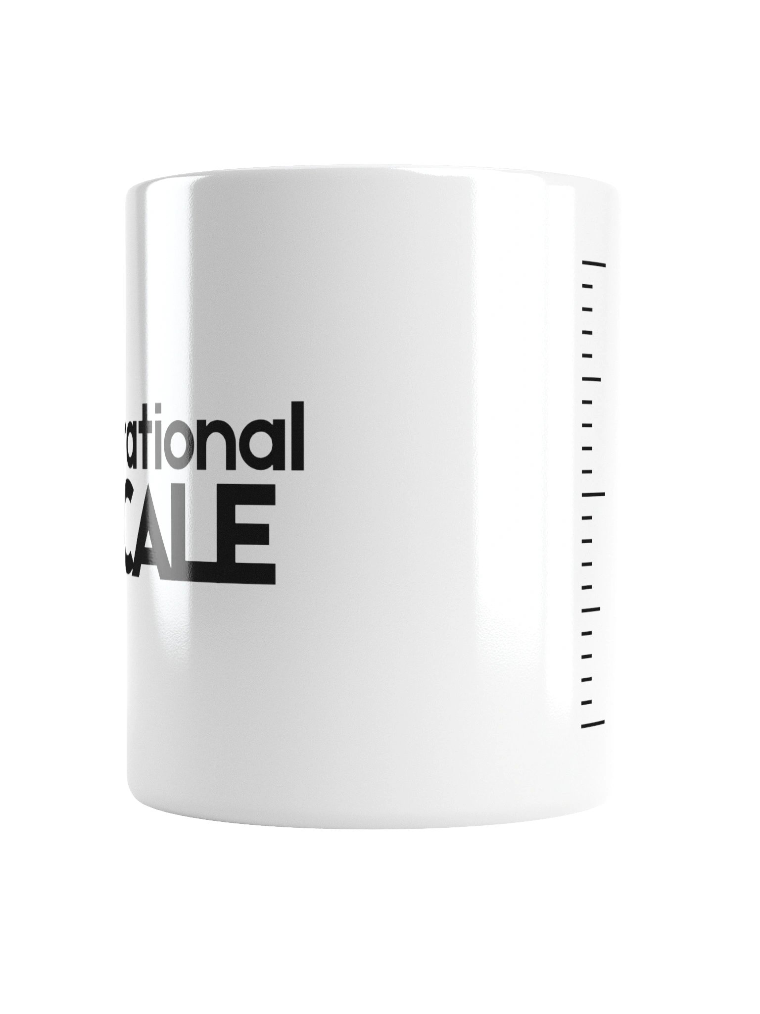Operational Scale Mug - Minimalist Shared Living Humour - Morning Ritual Gift product image (2)