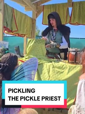 We pickled @⚔️🥒The Pickle Priest🥒⚔️ HUZZAH FOR THE PICKLING! #ENCRenFaire #PicklePriest #UnoReverse 