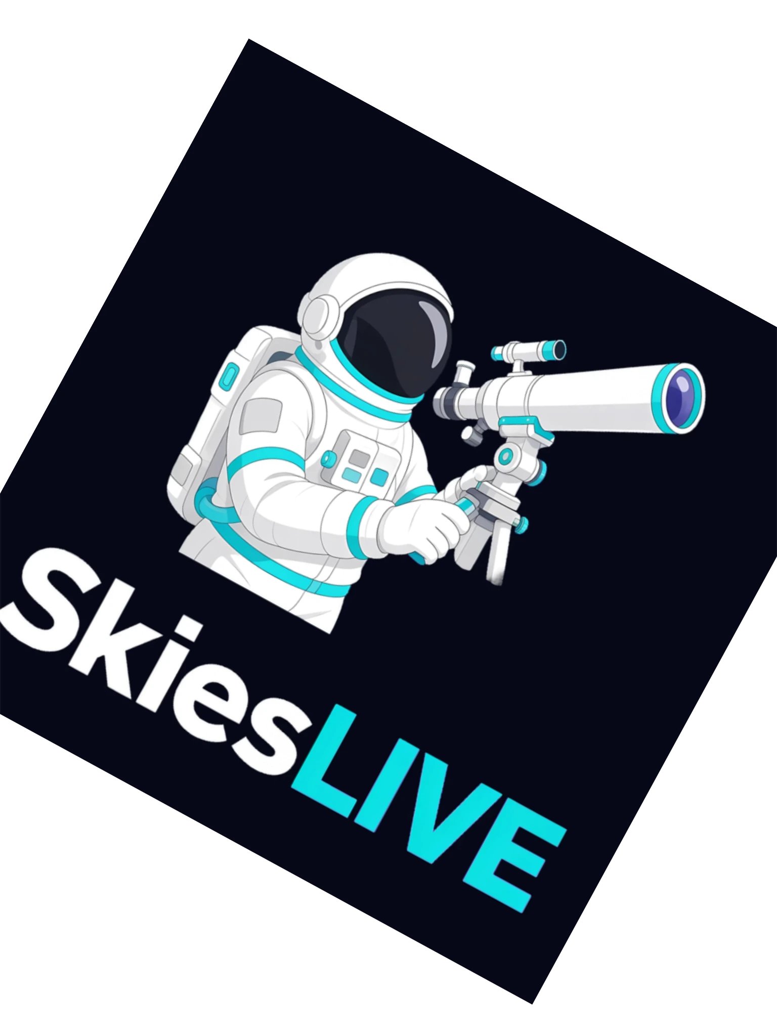 SkiesLIVE Astronaut Sticker product image (2)