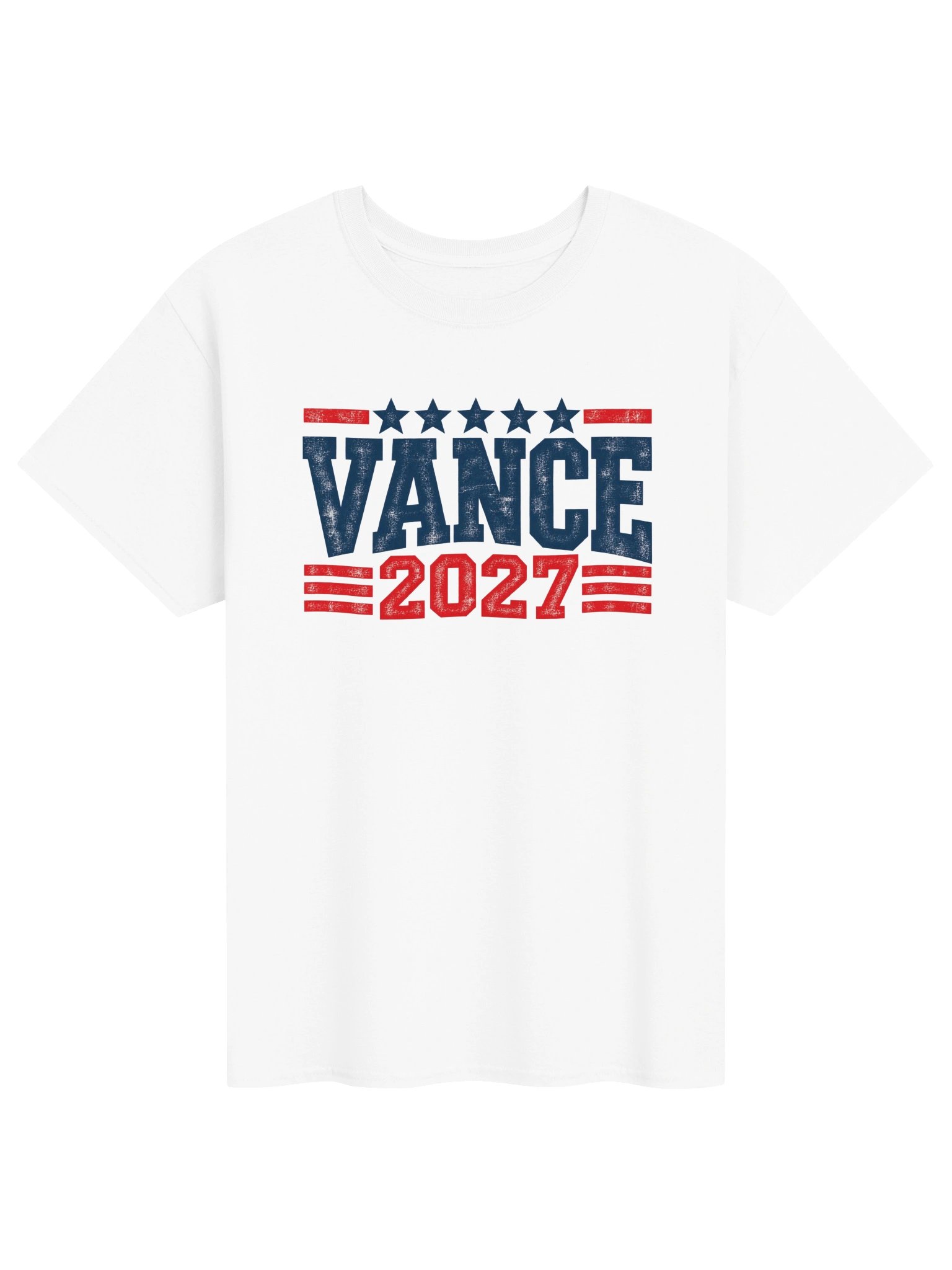 VANCE 2027 — White T-Shirt product image (1)