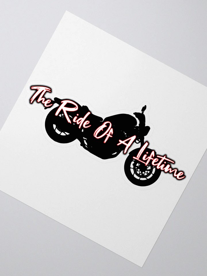 TheRideOfALifetime Sticker product image (2)