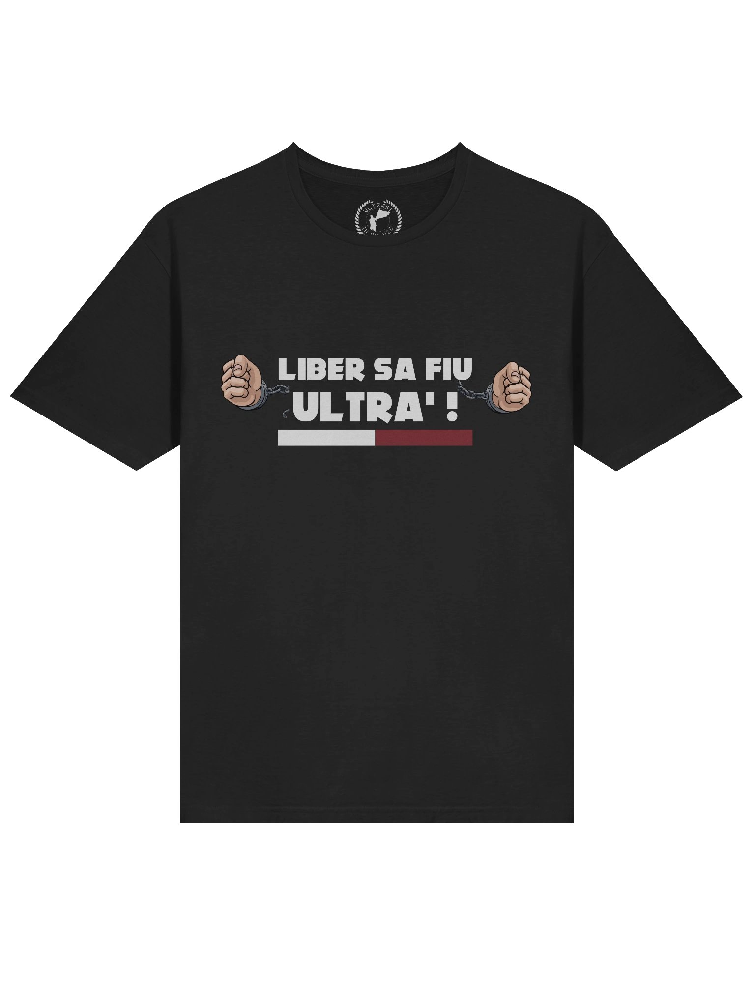 Tricou Liber să fiu Ultra' || Alb Visiniu product image (3)