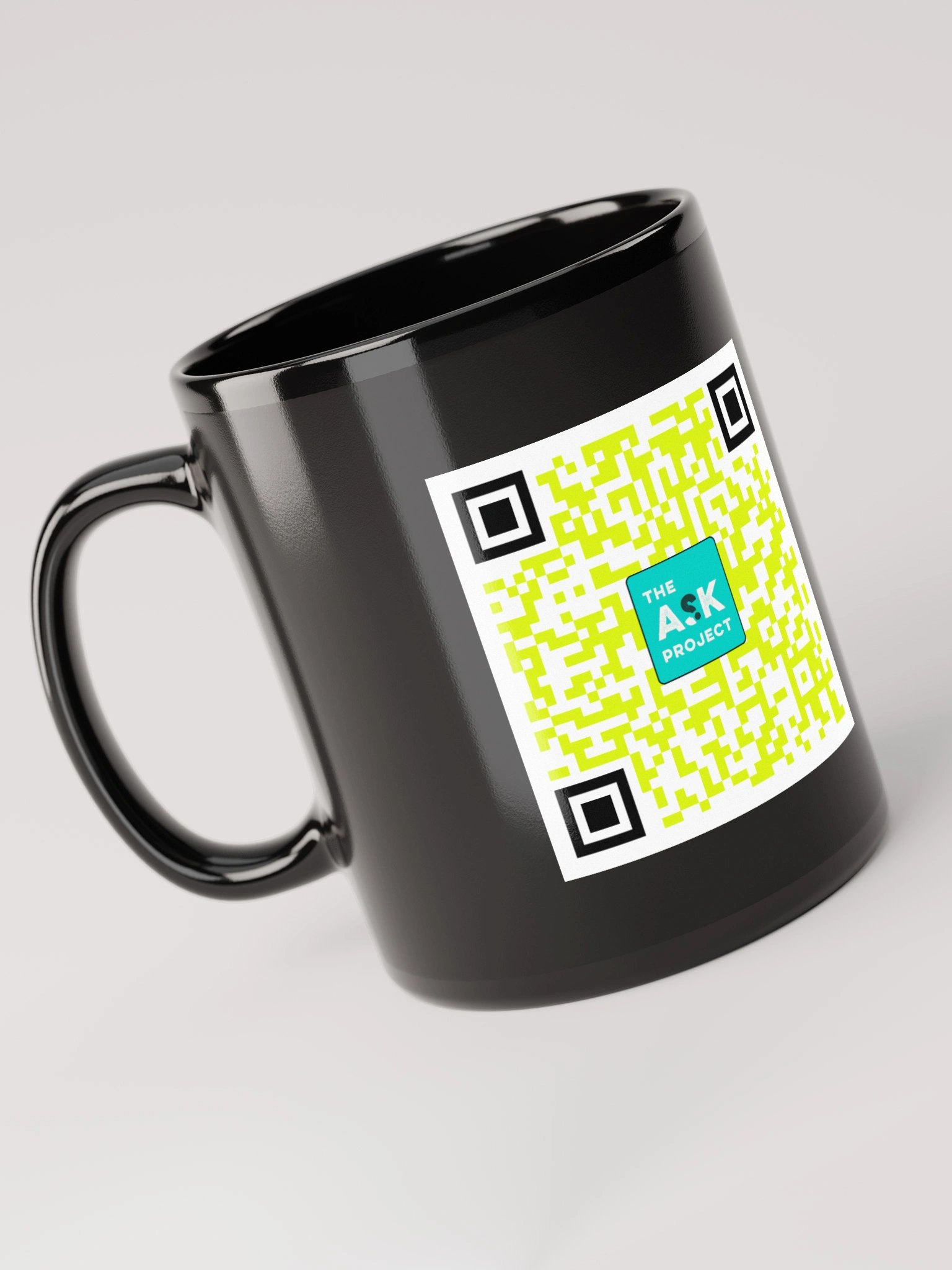 Ask Project mug (black old logo) product image (5)