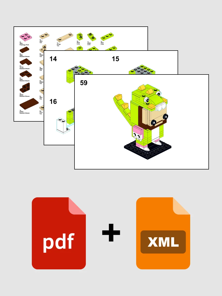 Pix Dino Green PDF and Parts List product image (2)