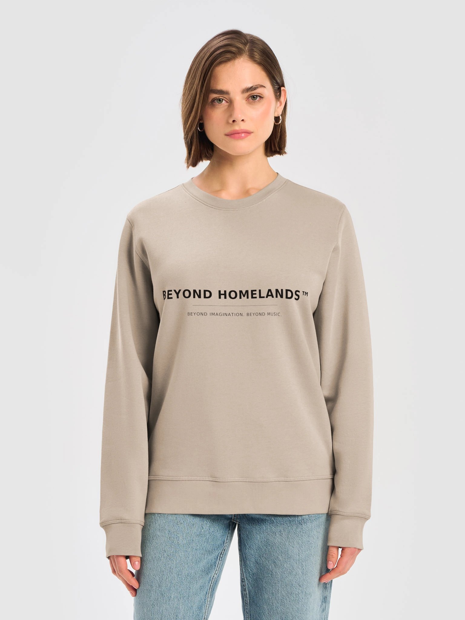 Beyond Imagination. Beyond Music. — Organic Sweatshirt | Beyond Homelands™ product image (5)