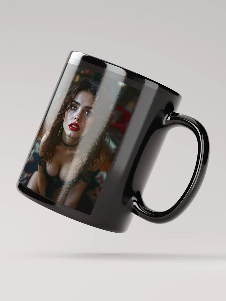 Curly Haired Vampiress POV Coffee Mug product image (3)