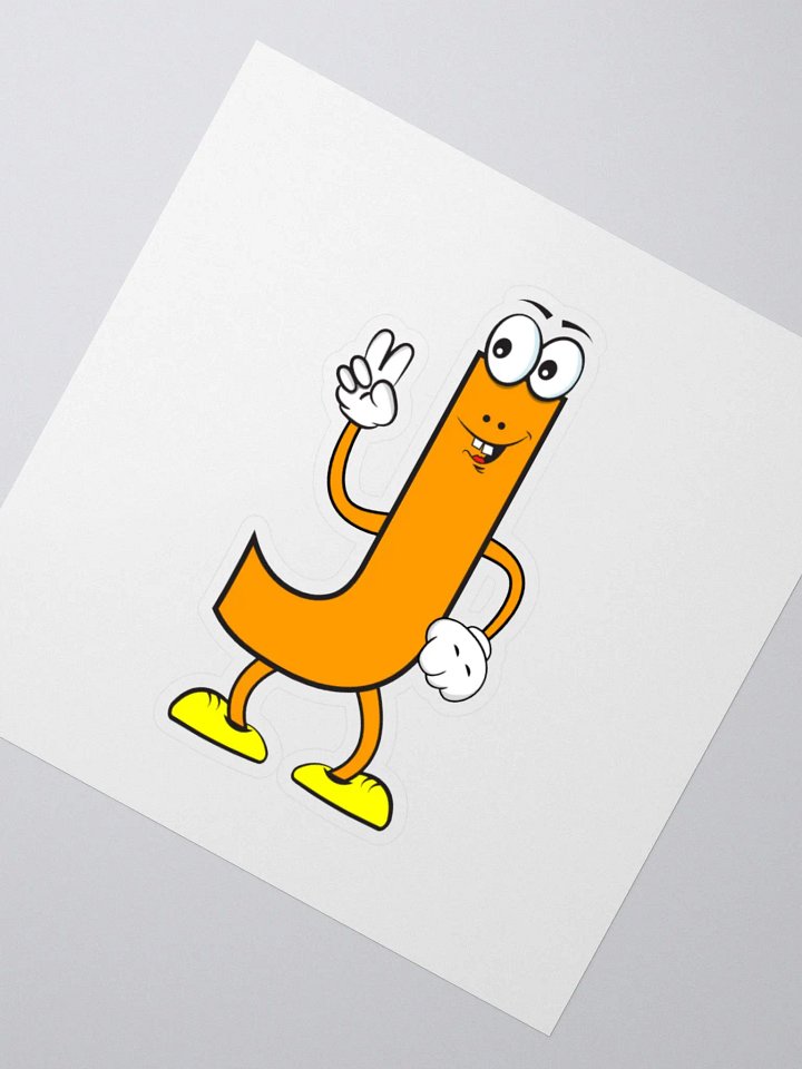 J Cartoon Character Sticker product image (6)