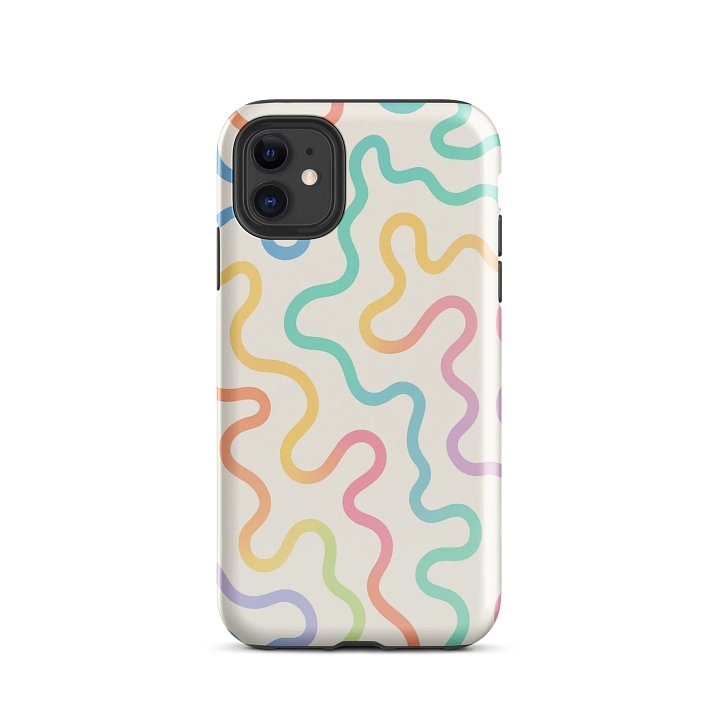 Pastel Maze iPhone® Tough Case product image (28)