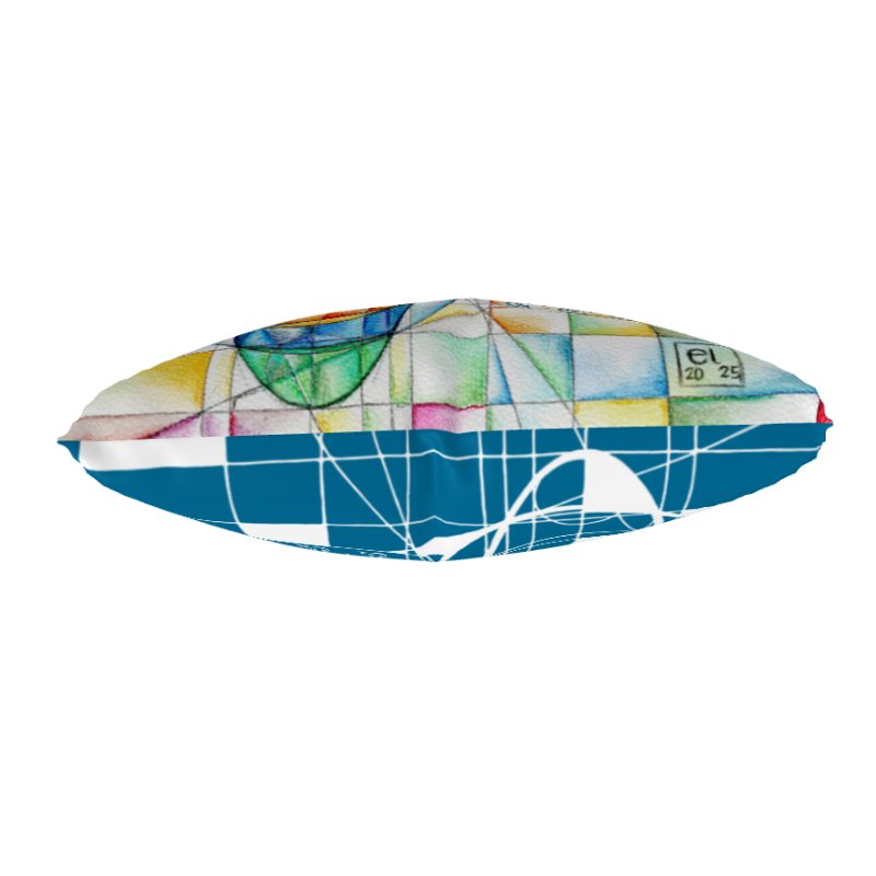 Poinsot's Spaceship Zero - Physics of the Gyroscope Art Pillow product image (3)