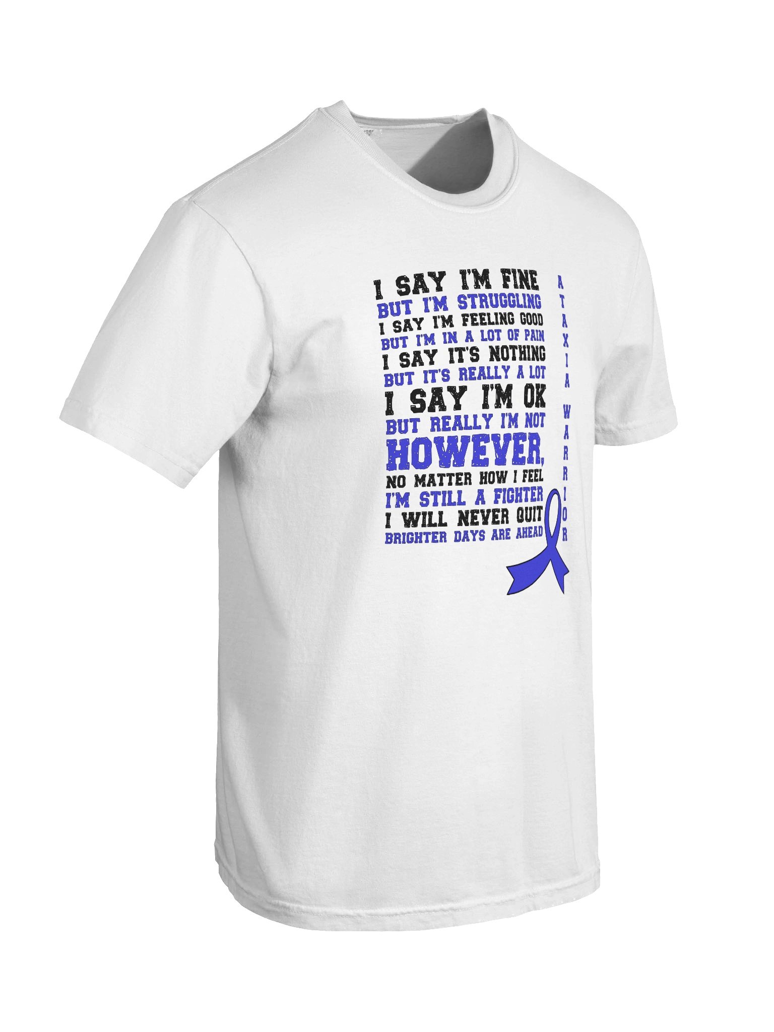 Ataxia Warrior Short Sleeve Shirt product image (5)
