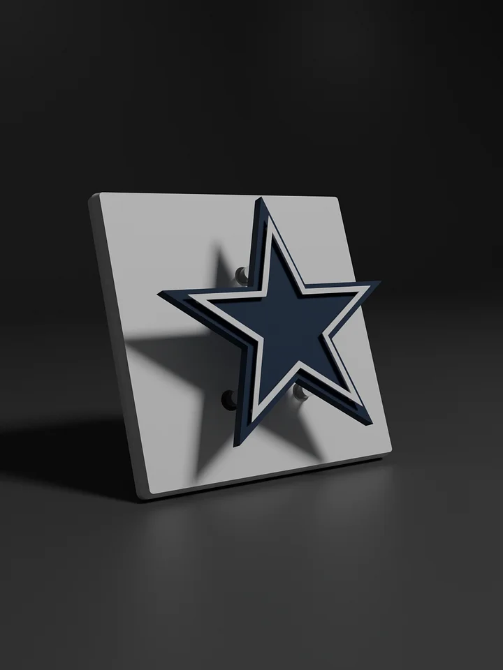 Dallas Cowboys 3D Printed Floating Logo Sign (Digital File Only) product image (1)