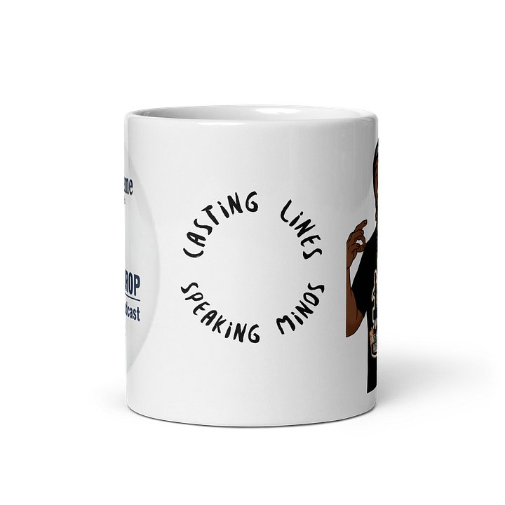 The Line Drop Podcast ceramic mug product image (2)