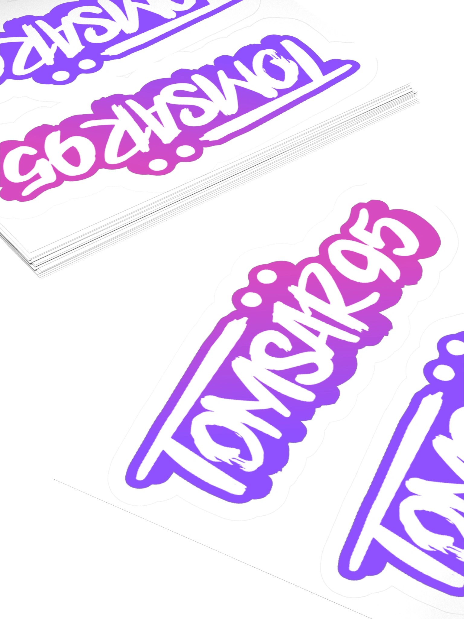 Sticker Logo Purple Gradient product image (14)