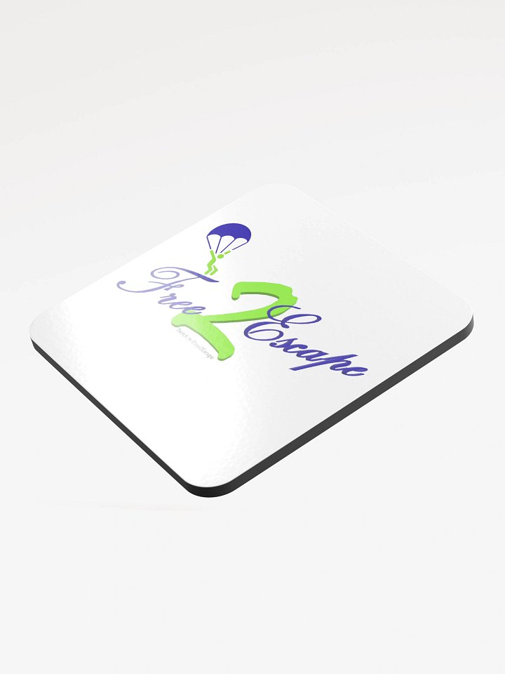 Parachute coaster - White product image (2)
