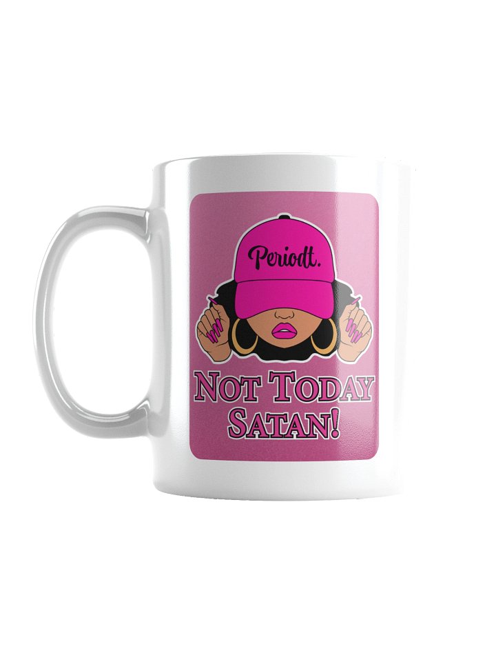 Not Today Satan V2 Pink, Mug product image (1)