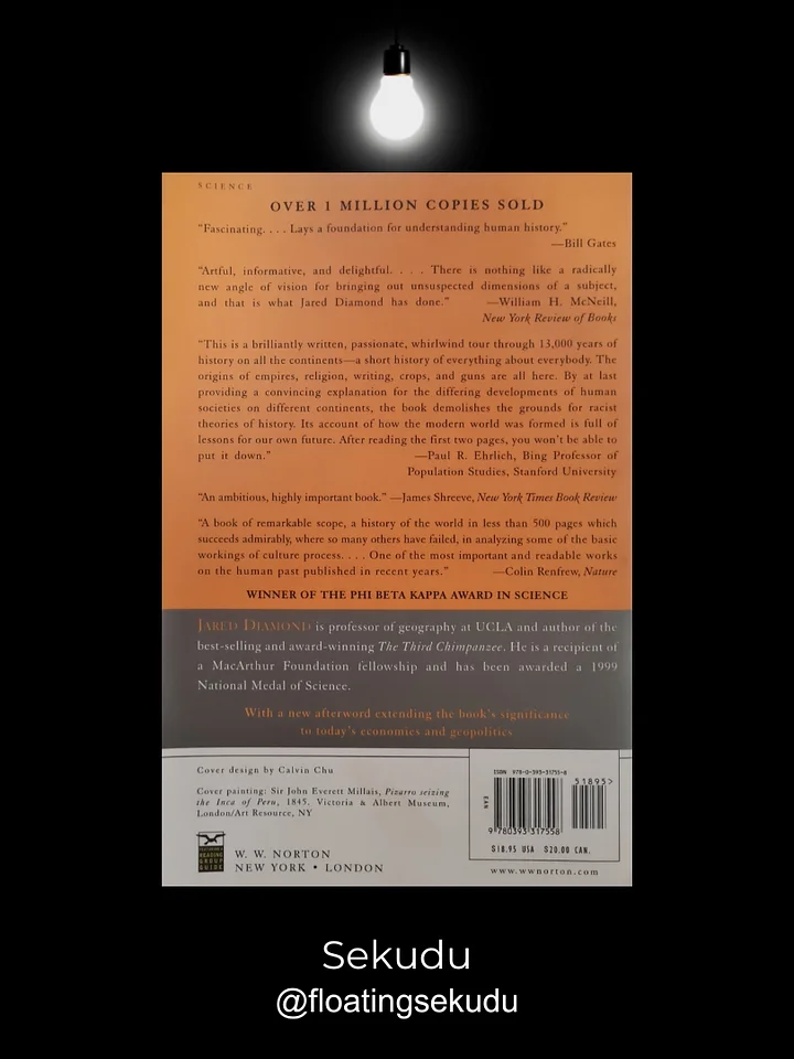 Guns, Germs and Steel | Jared Diamond [Second-Hand] product image (2)