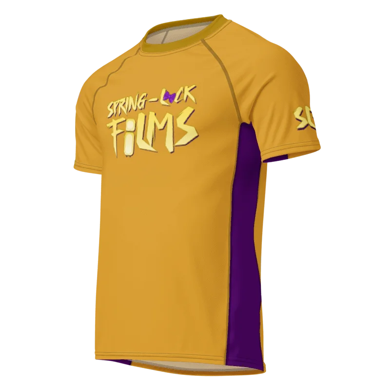 Spring-Lock Films Graphic Sports Jersey - Yellow product image (3)