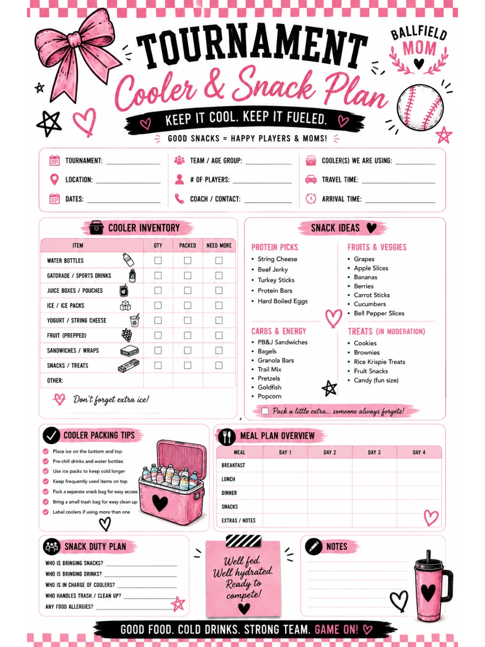Food & Hydration Bundle | Printable PDF product image (2)