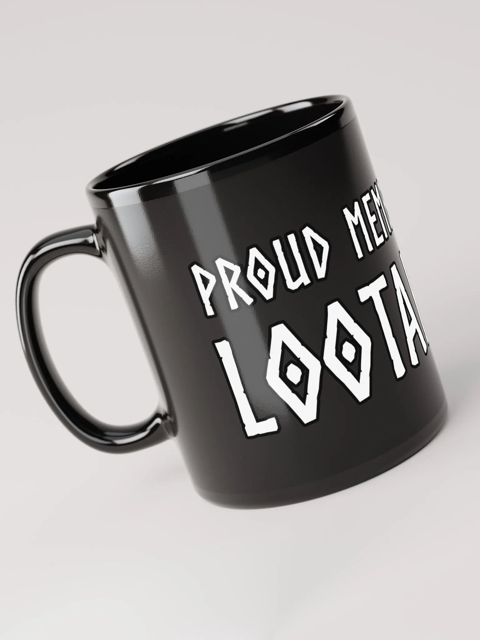 LOOTAHOLICS - Mug Black product image (1)