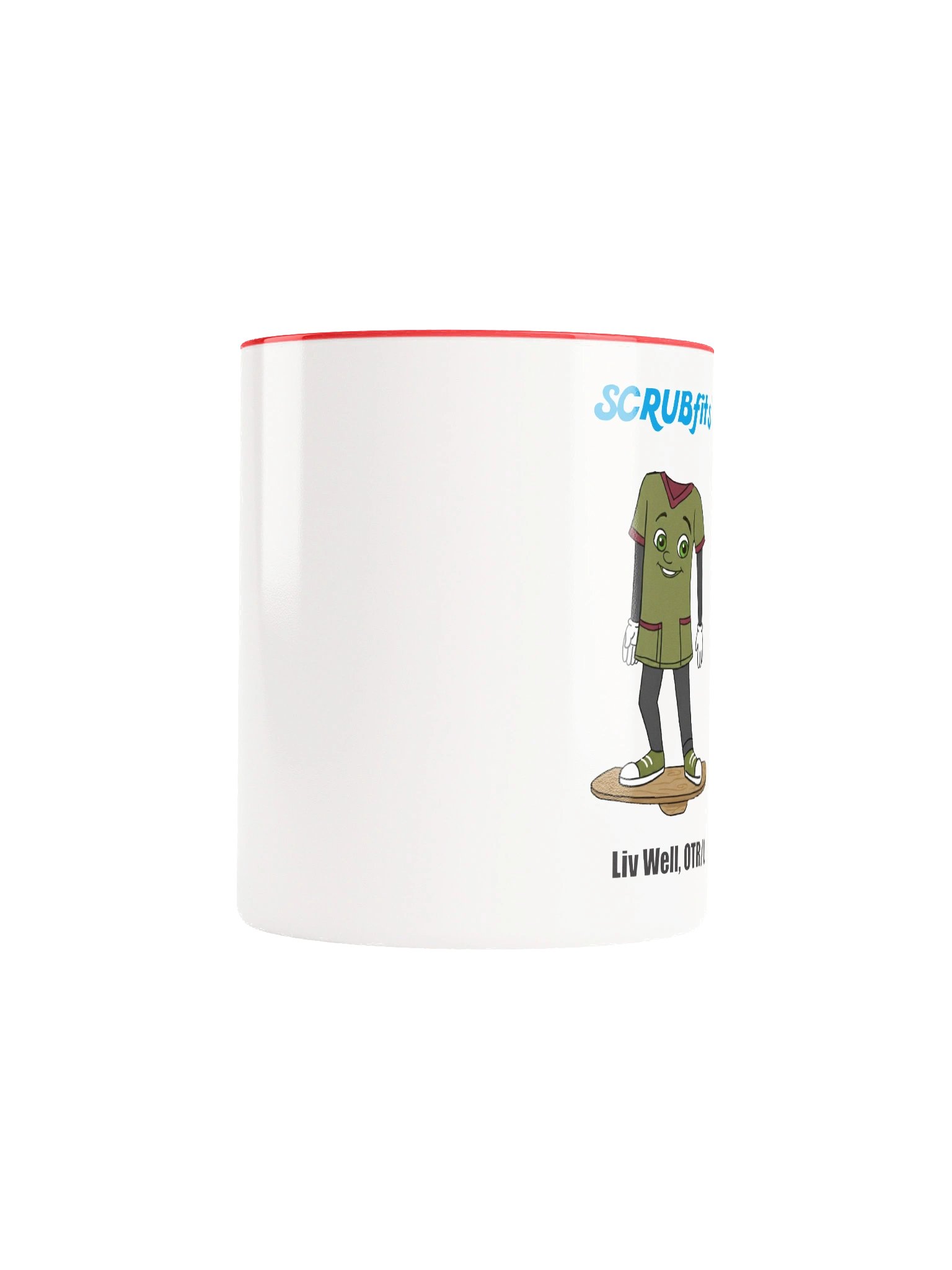 Ceramic Mug with Liv Well, OTR/L product image (5)