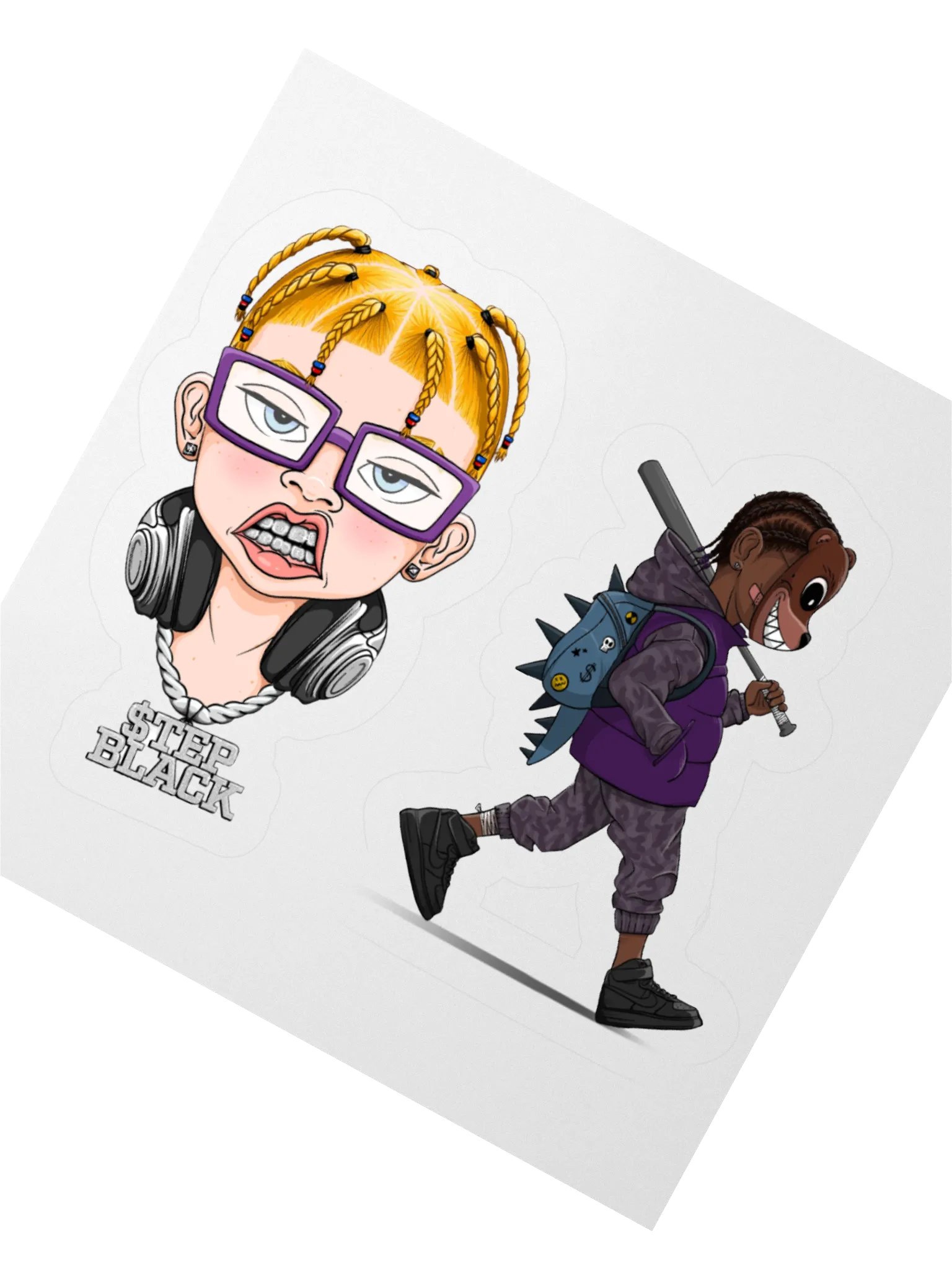 KNEE HIGH KILLERS STICKERS product image (2)