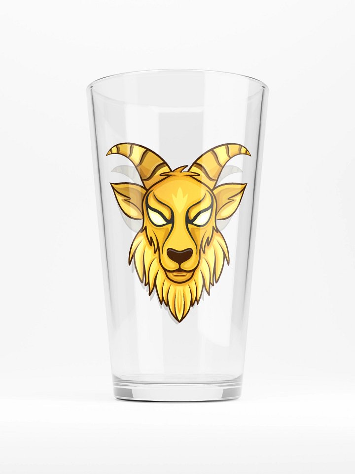 Golden Goat Pint Glass product image (1)