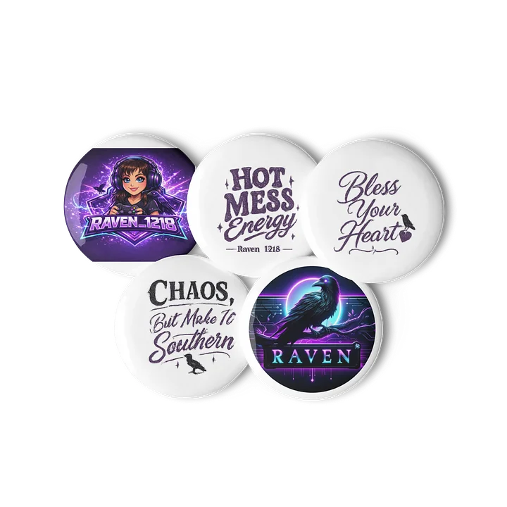 Raven_1218 Buttons product image (3)