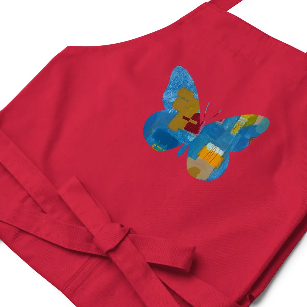 Abstract Butterfly Cotton Twill Apron product image (2)