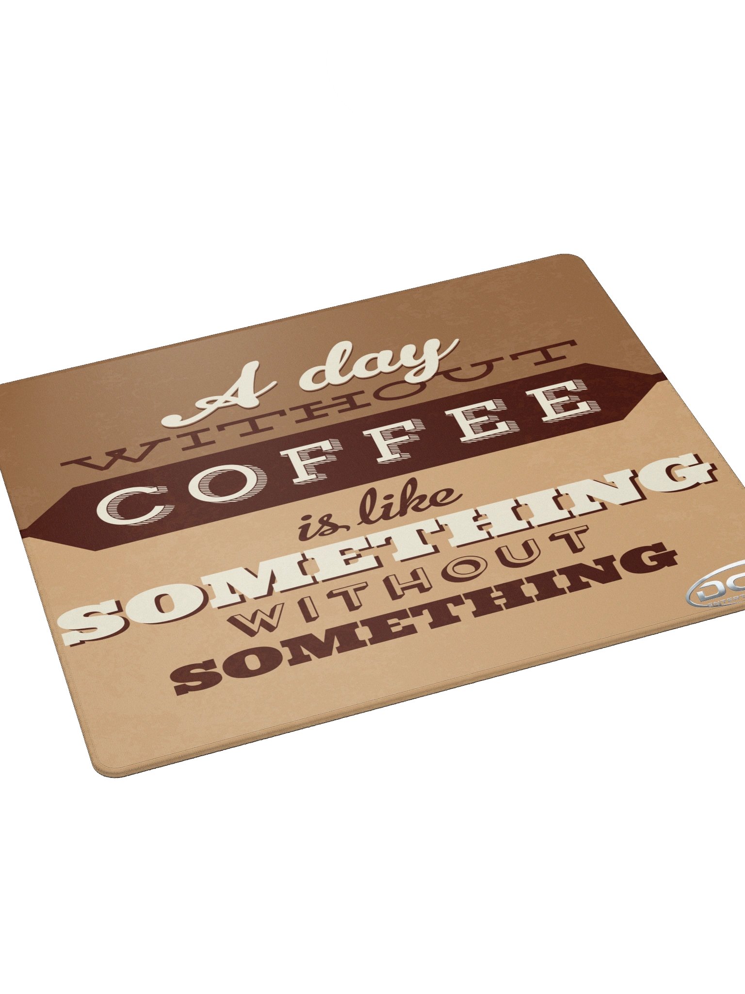 Gamer's Essential: Coffee Quote Mouse Pad product image (3)