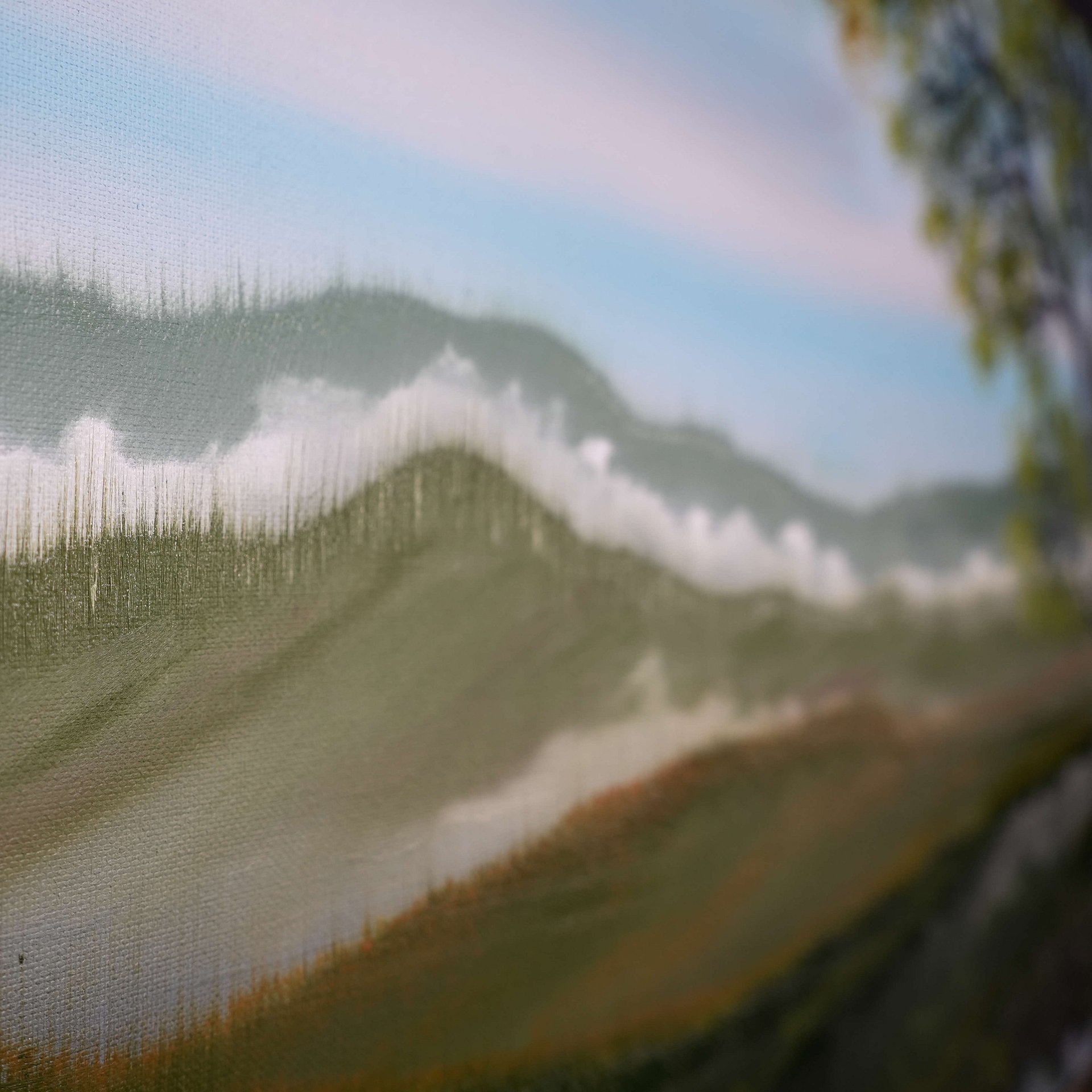 The Reach Between Worlds (Comission/Original) 24x48 Canvas product image (3)