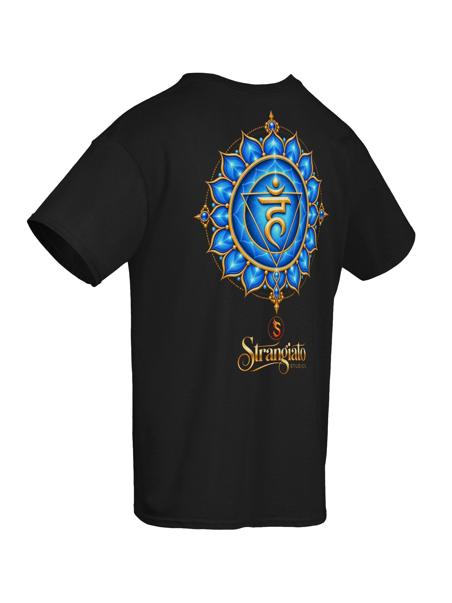 Lion - Speak Your Truth Signed Throat Chakra - Unisex Gildan Heavyweight 100% Cotton T-Shirt product image (8)