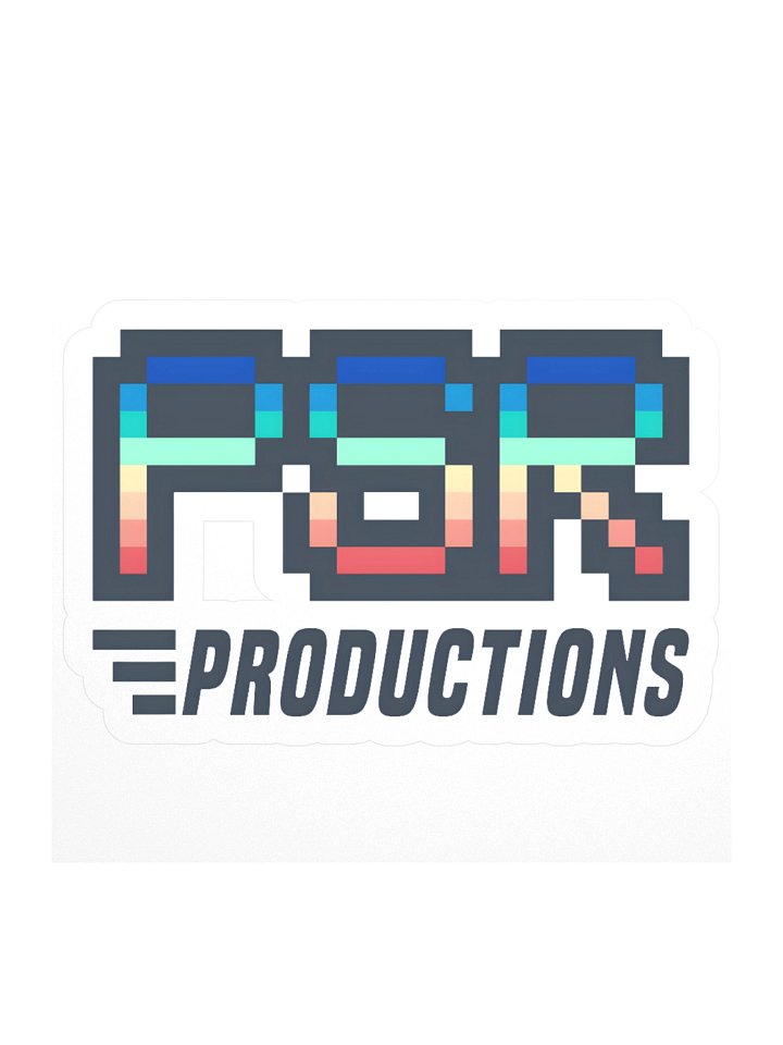 PSR Productions Logo Sticker product image (1)