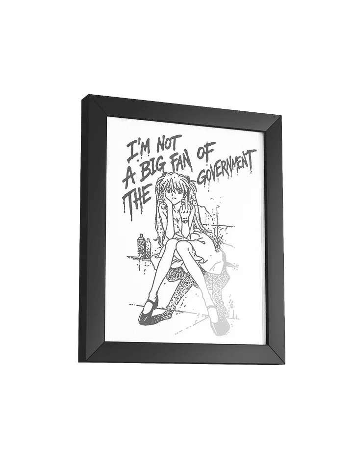 NOT A BIG FAN ! Framed Print. number 4 product image (2)