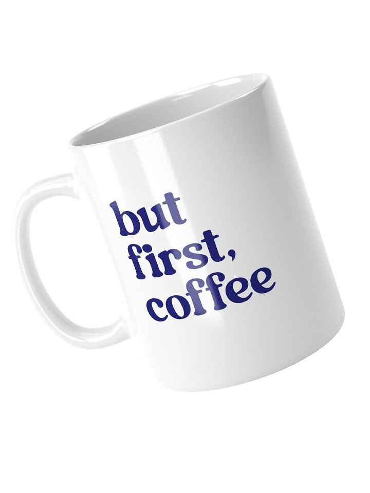 but first, coffee - Navy Mug product image (2)