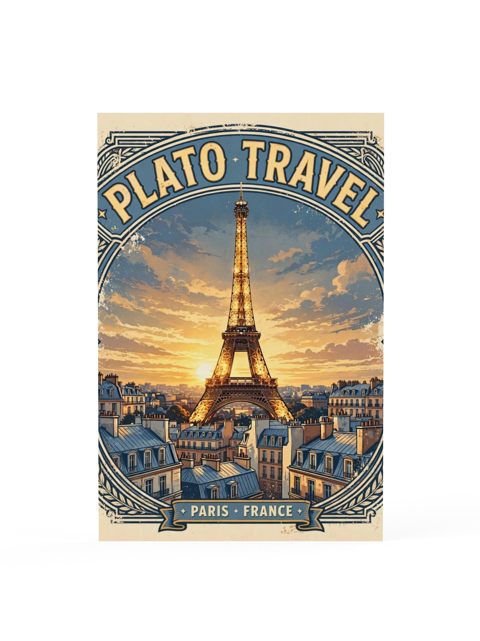 Paris Poster Art Print product image (1)