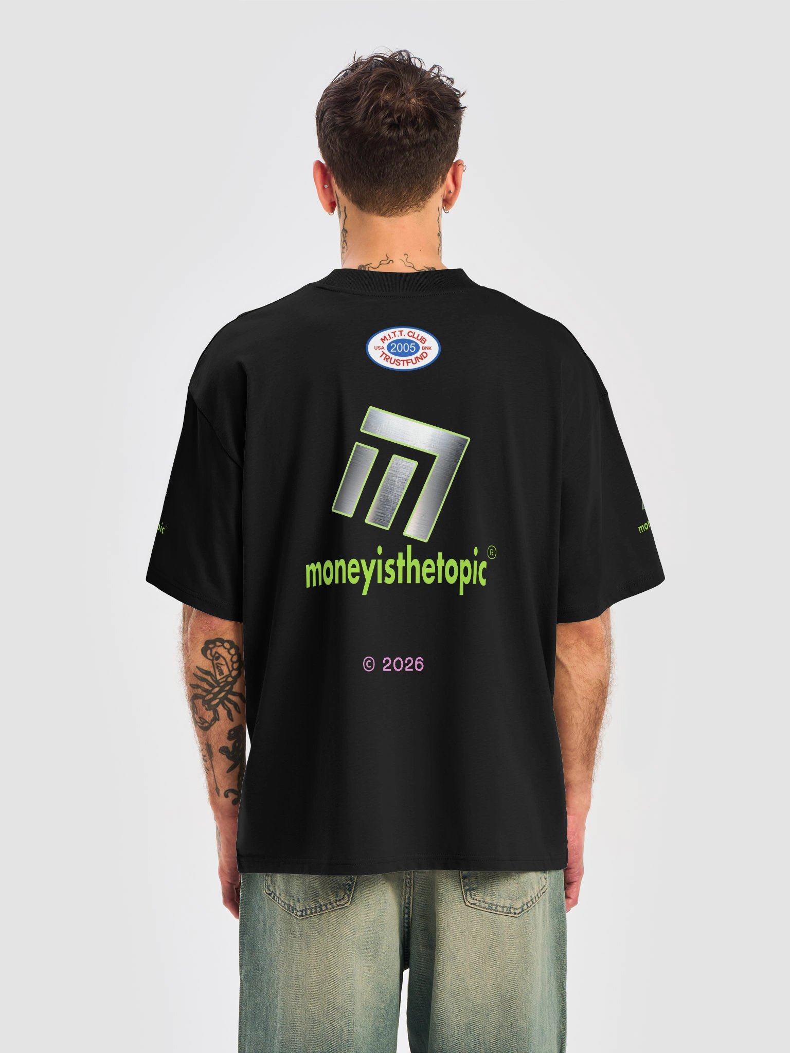 MITT SLV NEO Logo Oversized Tee UNISEX product image (6)