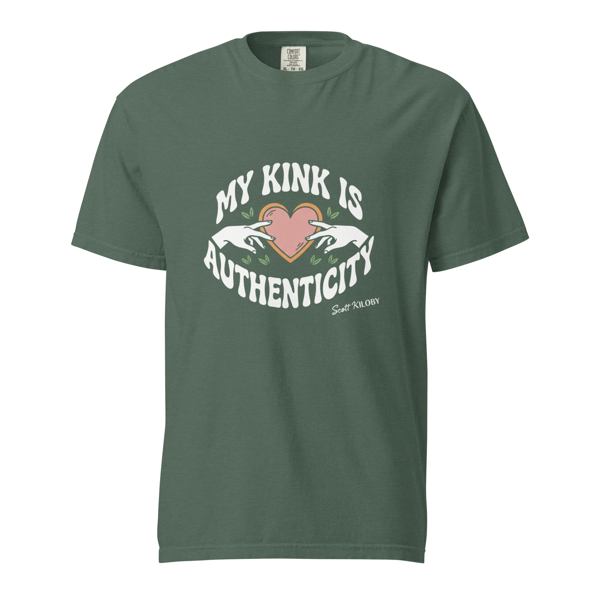 “My Kink Is Authenticity” Blue Spruce T-Shirt product image (1)