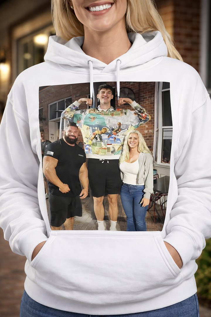 Gators Giant vs Buff Fan Meme T-Shirt - Olivier Rioux 7'9" & The Shredded Florida Fan Tee - Funny College Basketball Graphic Shirt product image (1)