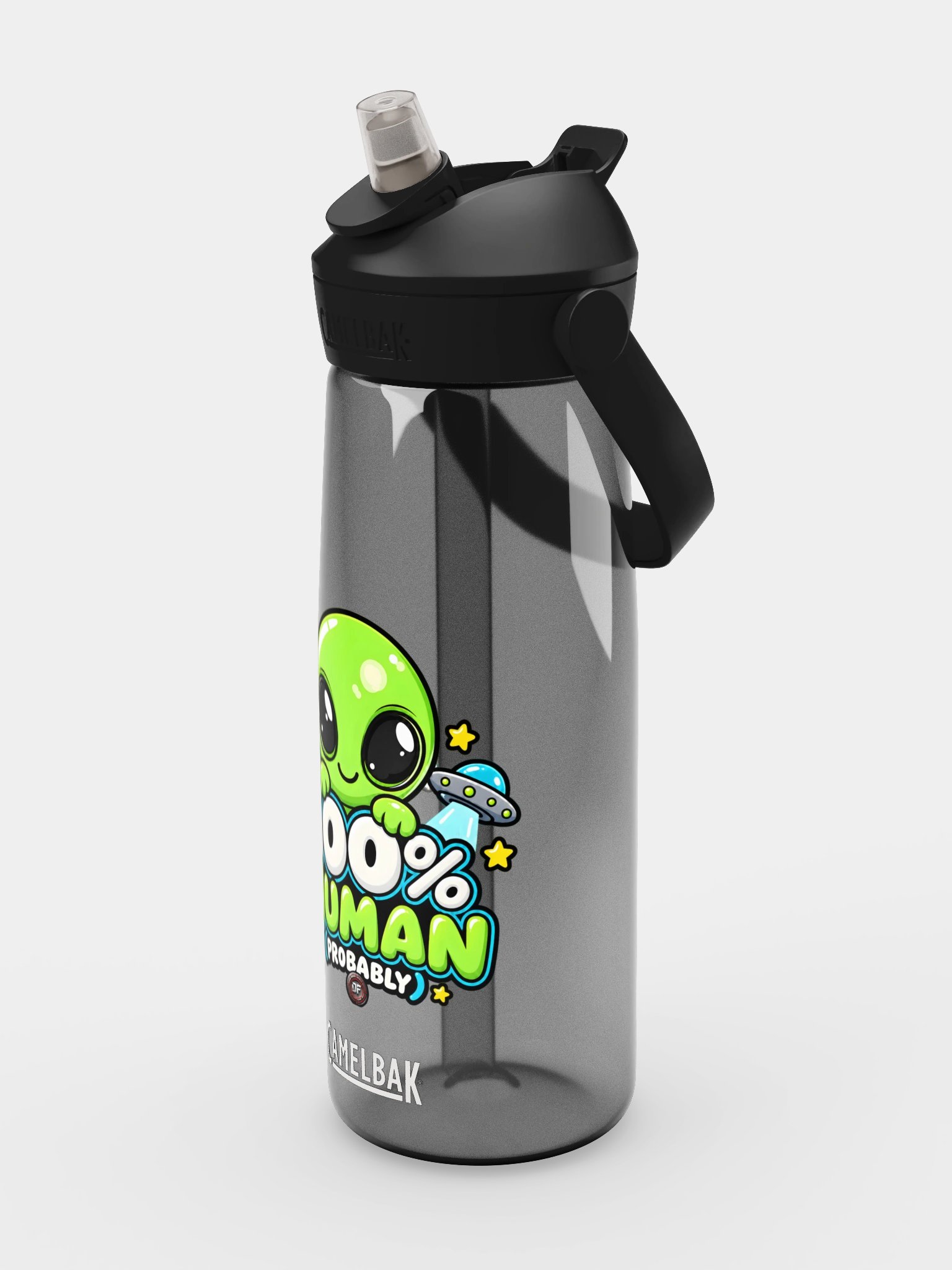 100% Human (Probably) — Curious Minds Water Bottle product image (10)
