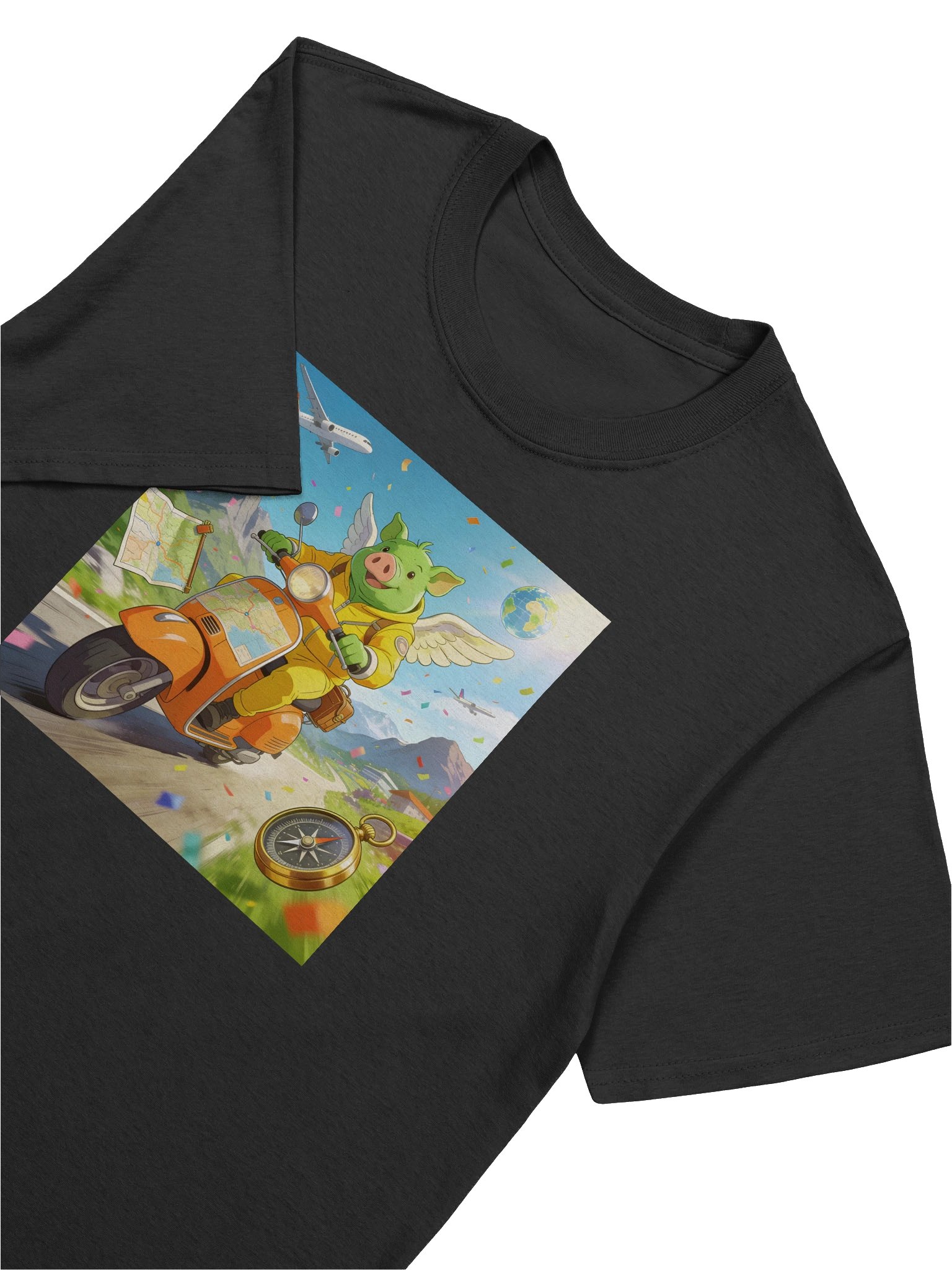 Piggy Explorer Map Tee product image (43)