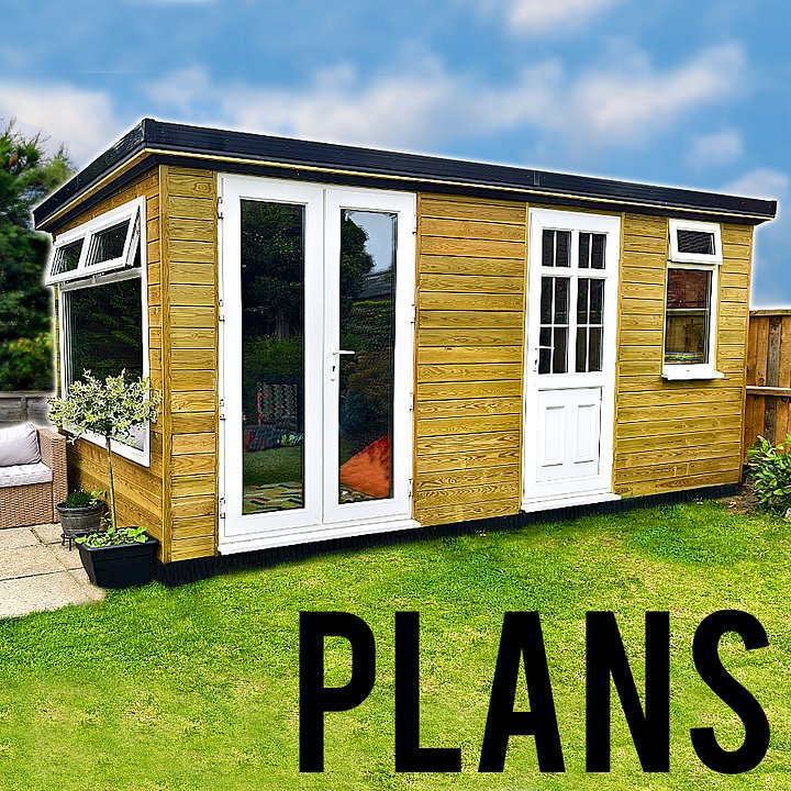 10 x 8ft (3m x 2.4m) Shed Plans (Digital PDF File) product image (1)