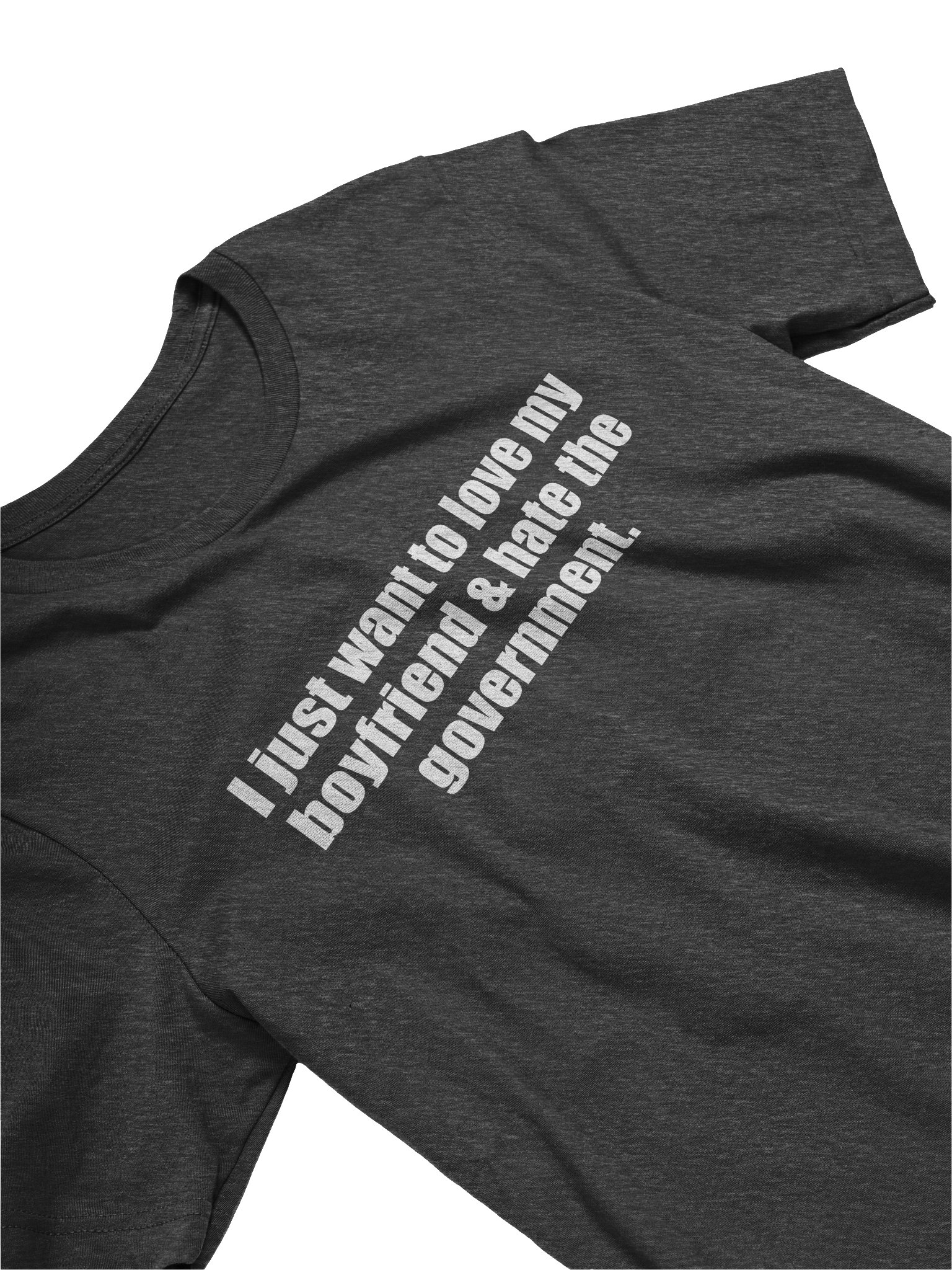 Hate the Government T-shirt (boyfriend version) product image (1)