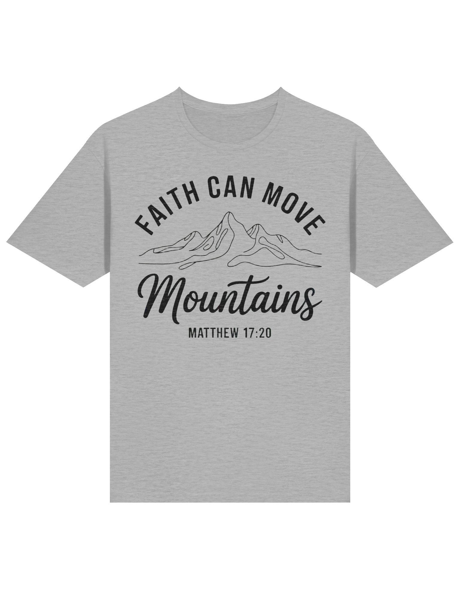 Christian Shirt Faith Can Move Mountains product image (4)
