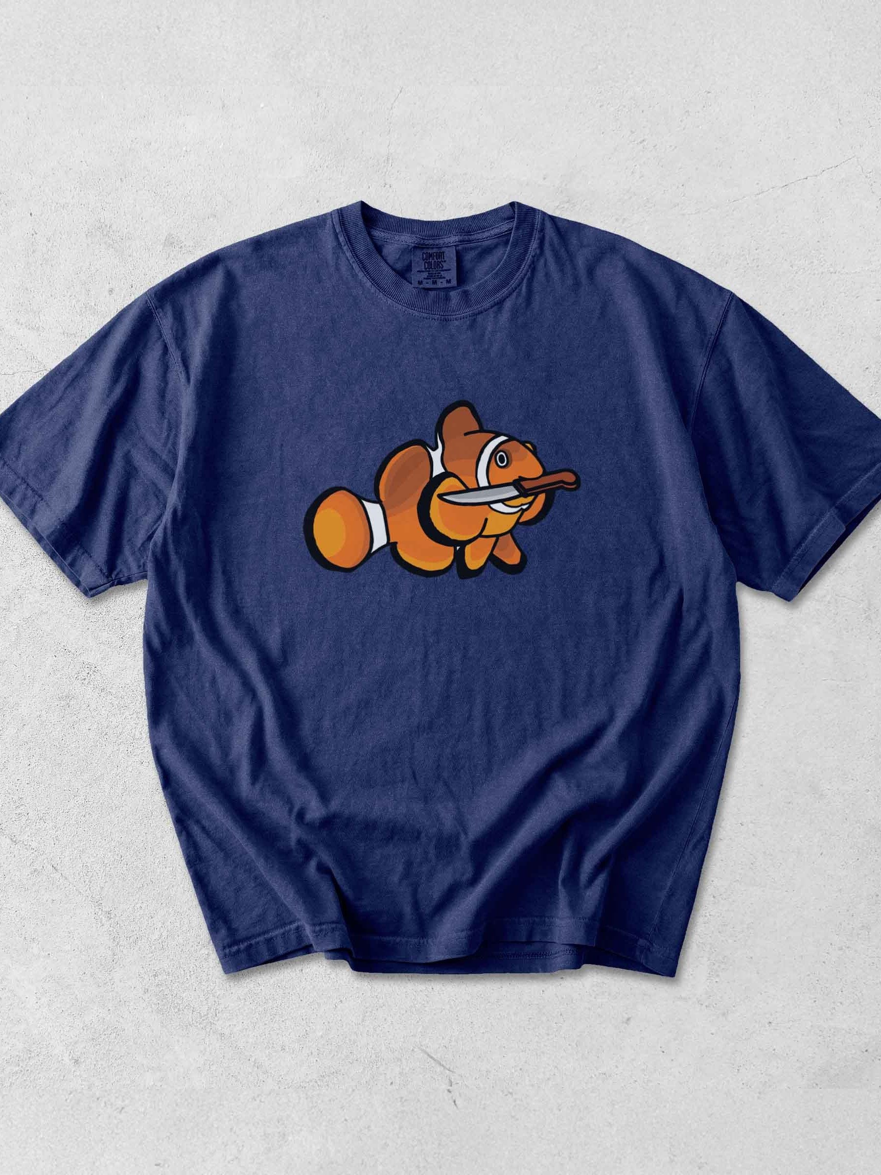 Angry Clownfish T-Shirt for Reef Aquarium Lovers product image (1)