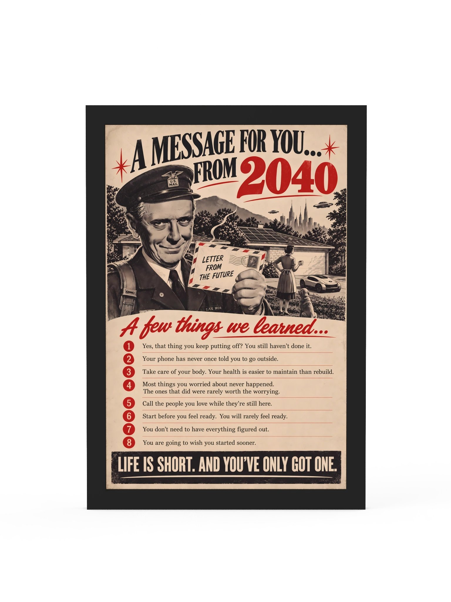A Message for You from 2040 Poster product image (3)