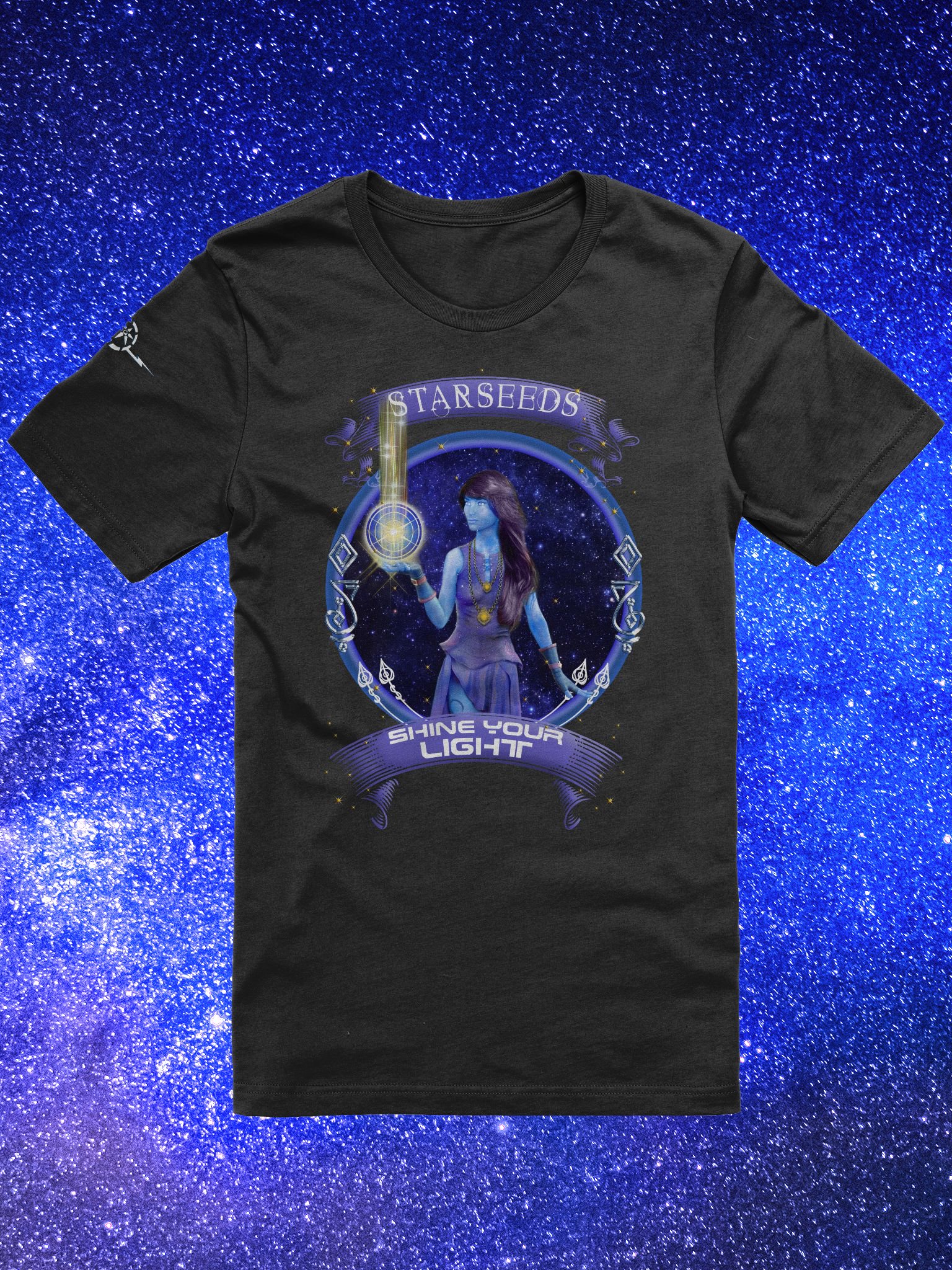 Starseeds Shine Your Light Short Sleeve T-Shirt product image (3)