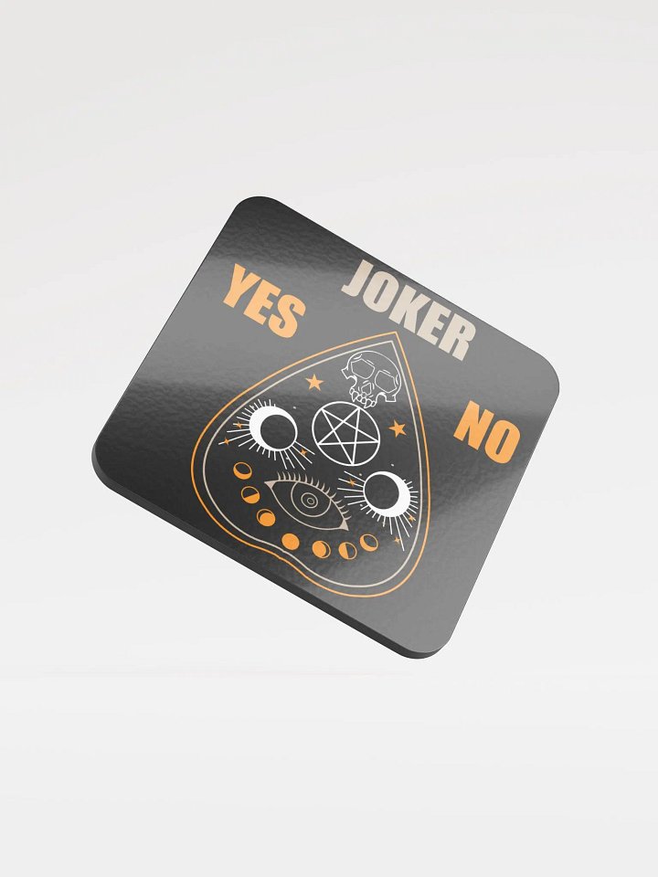 Oujia board style coaster product image (2)