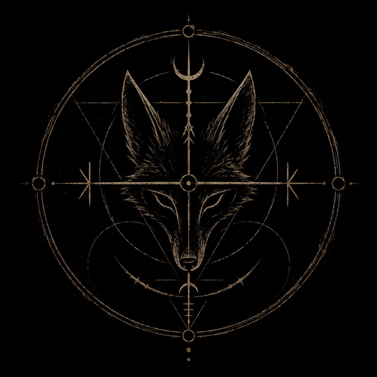 The Coyote Prayer Card - For what arrives without warning and means everything. product image (1)